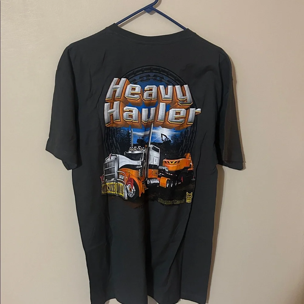 Tultex big rig tee large nwt